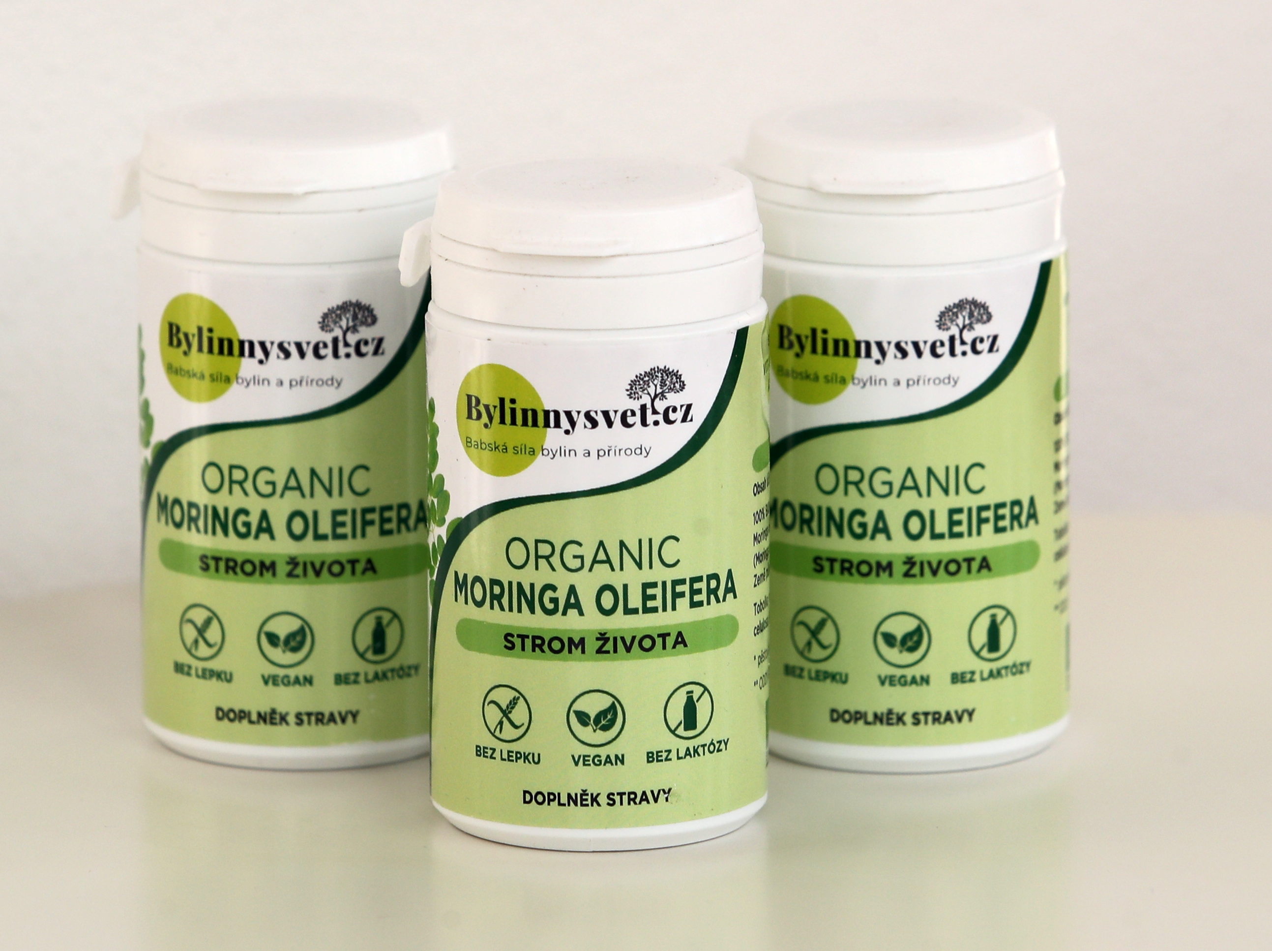Balíček 3 x Organic MORINGA Oleifera